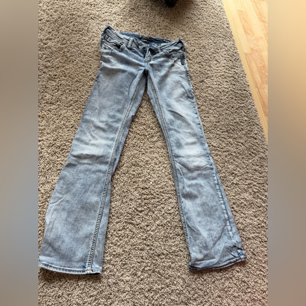 Silver Jeans Light Blue Flare Jeans